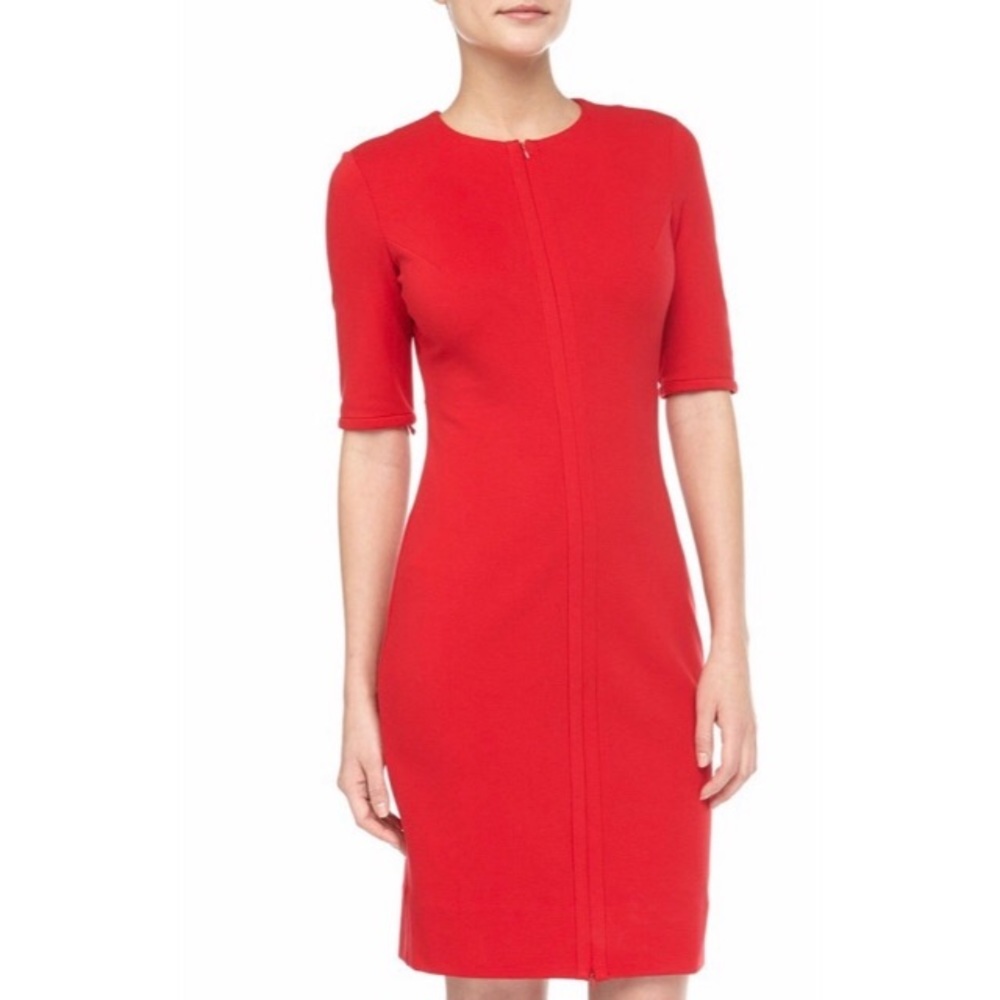 Diane Von Furstenberg Red Shift Career Dress